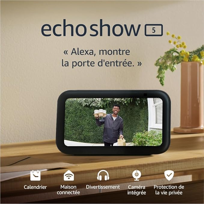 Echo Show 5 (3e génération) — L'écran connecté compact
