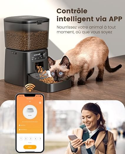 Distributeur de Croquettes Automatique WiFi