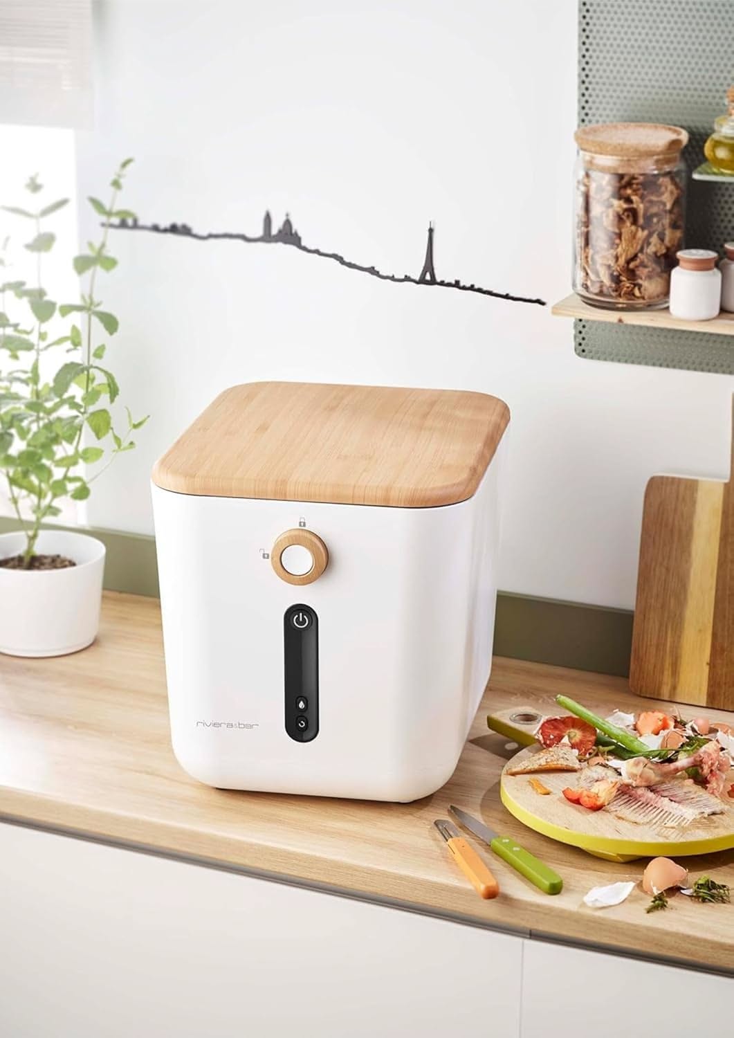Réducteur de Biodéchets — 550 W, Cuve 3 L